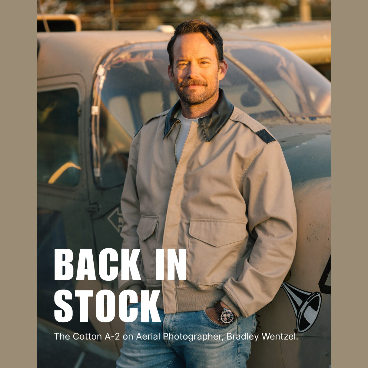 The Cockpit USA Cotton A-2 Flight Jacket is finally back! The Cockpit USA Cotton A-2 Flight Jacket is finally back!