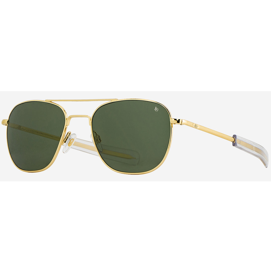 American Optical Original Pilot Sunglasses (Polarized) - Gold Z99D109 - 55-20-140Mm (Regular) / Gold