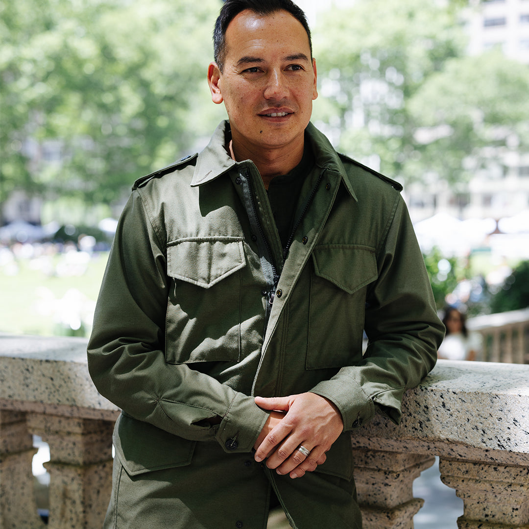 Jacket Olive Usa Cockpit Usa M65 Field Jacket Men's Military M-51
