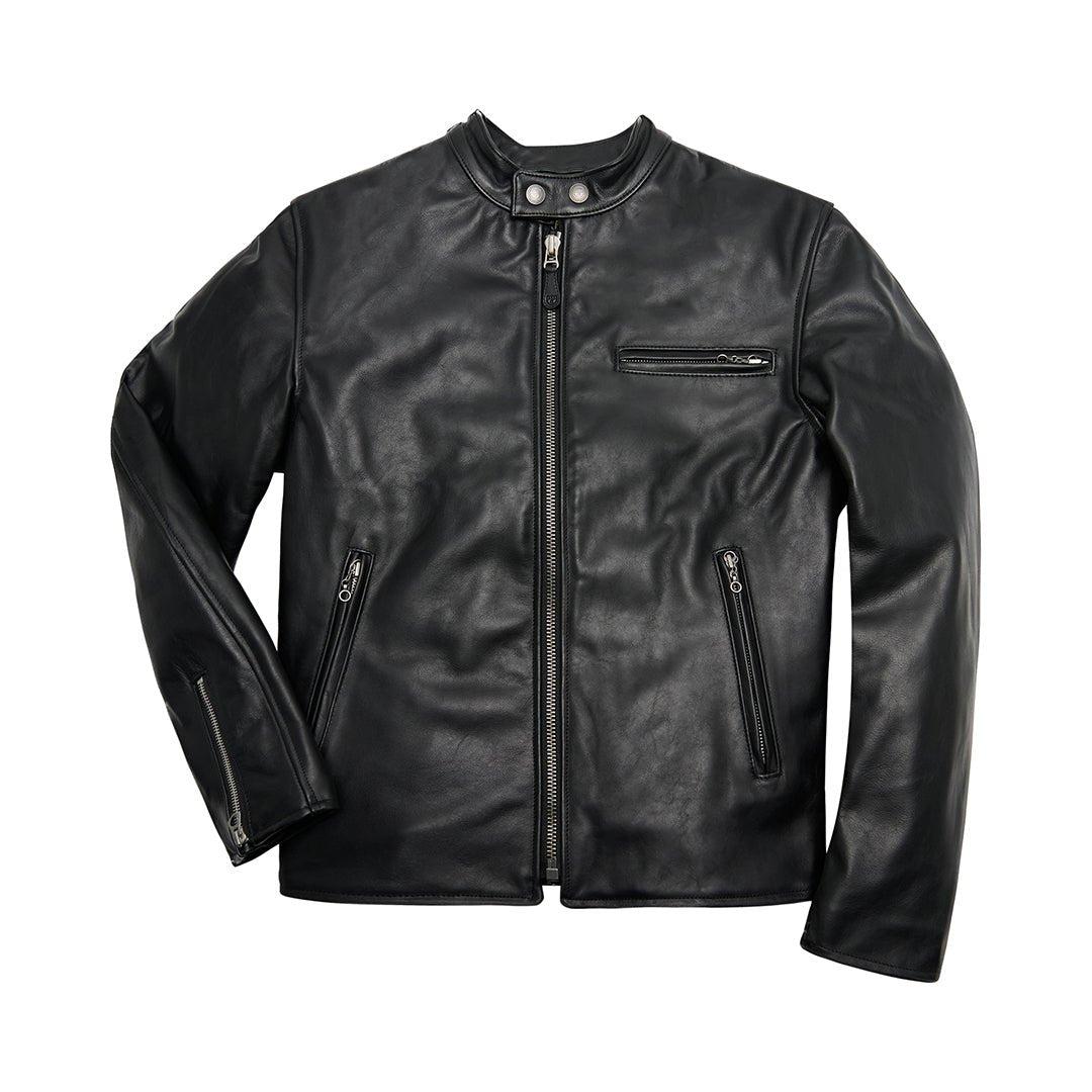 Men's CP Racer Moto Jacket - Aged Horsehide Leather