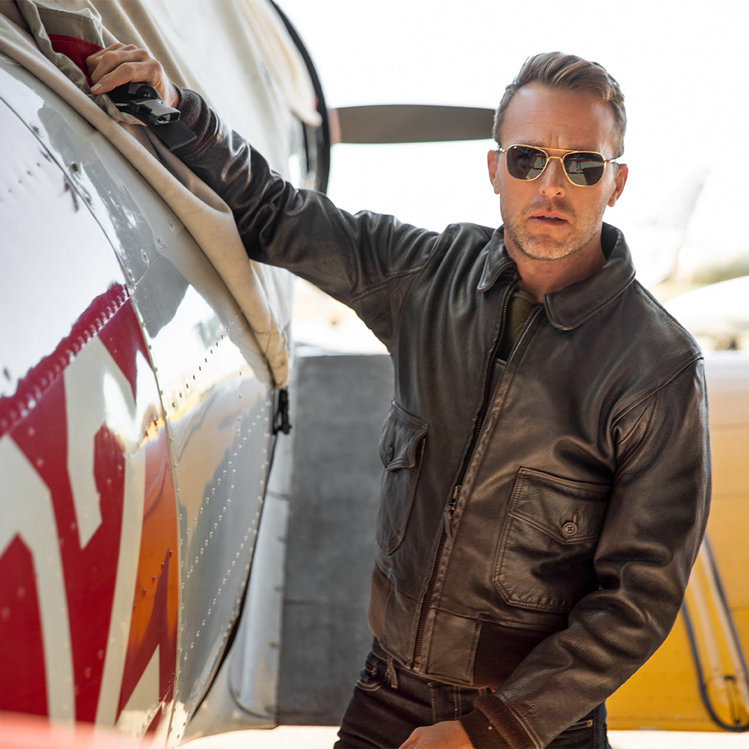 Naval Aviator Bomber Jacket Navy Pilot Jacket