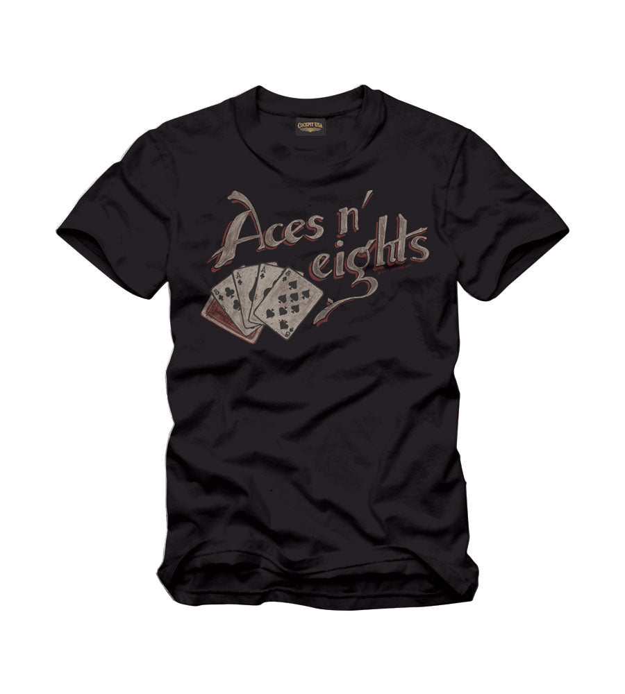 Aces and Eights T-Shirt | Dead Man's Hand Shirt