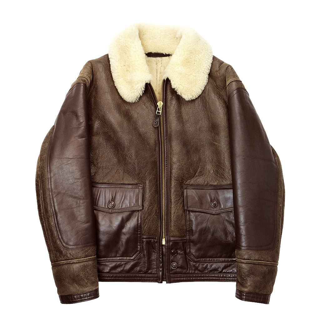 AN-J-4 Jacket | Shearling Sheepskin Jacket | Cockpit USA