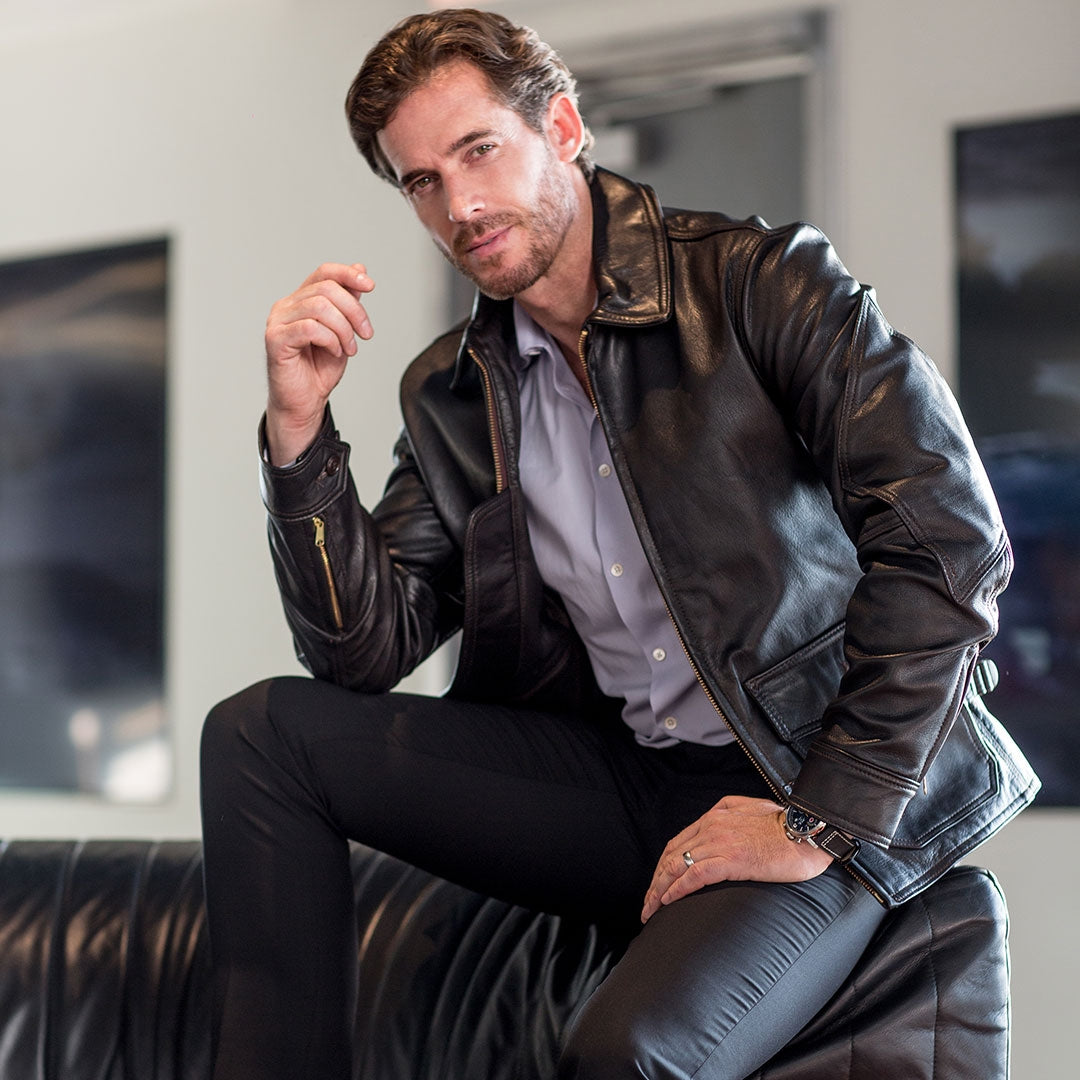 Type 440 USN Carrier Jacket 1930s-Style Leather Jacket