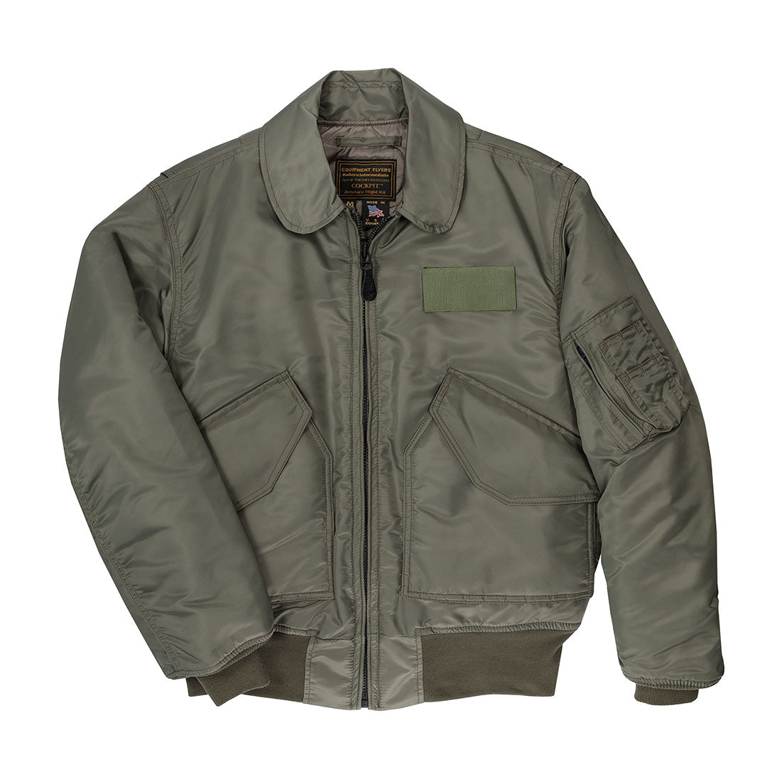 COCKPIT USA INCフライトジャケット　ベージュ　米空軍　Mサイズ Cold Weather Bomber Jacket | Nylon Pilot Jacket