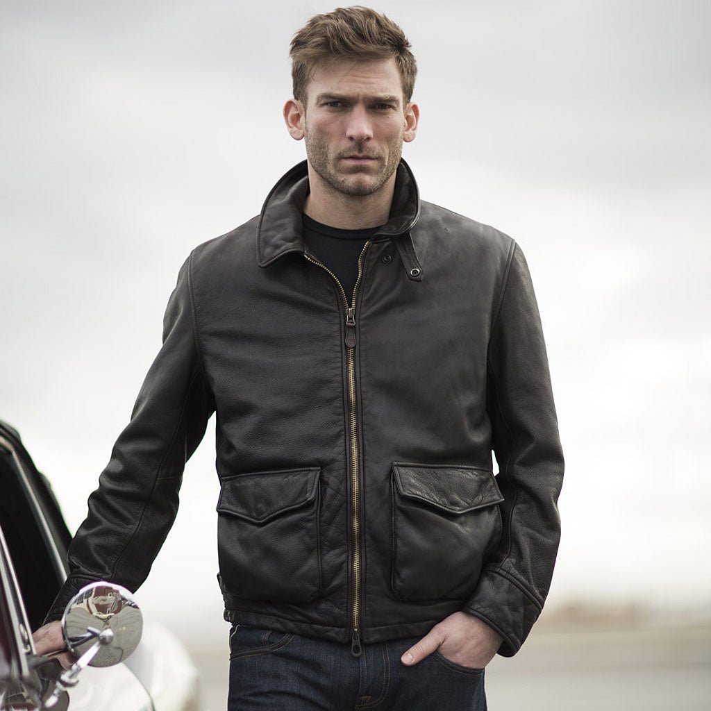 Leather Tanker Jacket for Sale | Tank Commander Jacket
