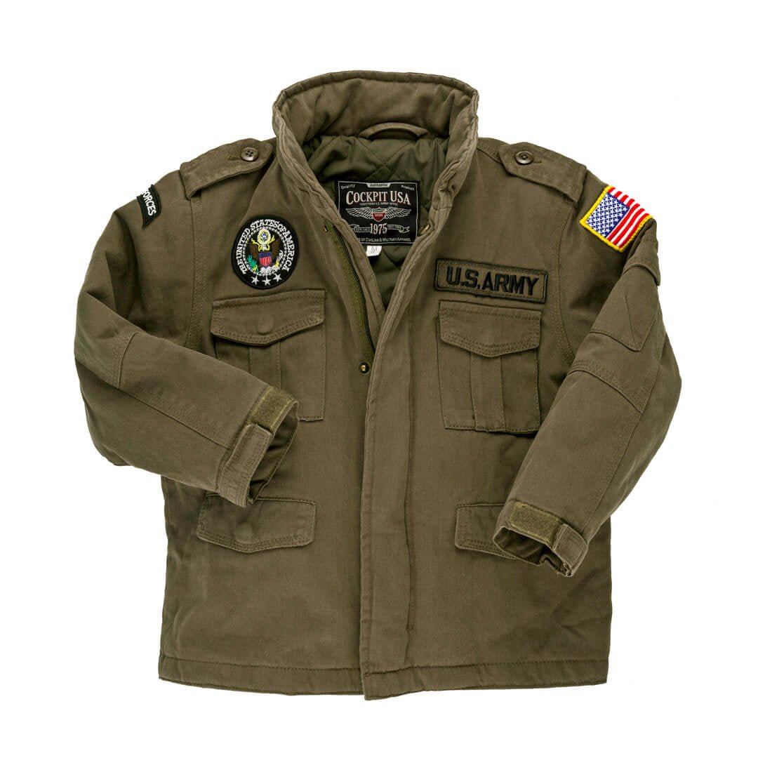 Infant Army Green Field Jacket for Sale | Cockpit USA