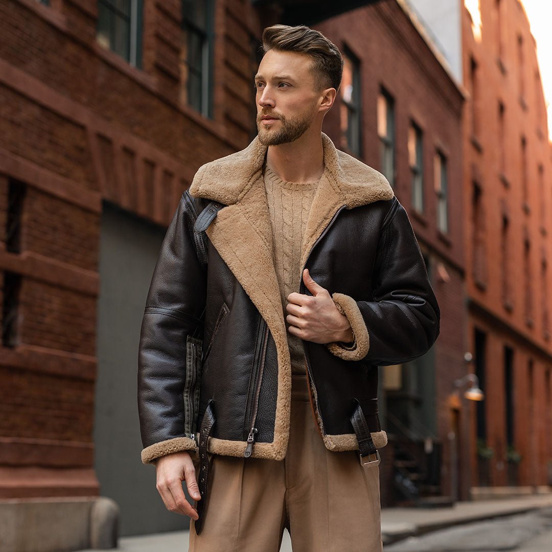 Cockpit USA's RAF Sheepskin Bomber Flight Jacket
