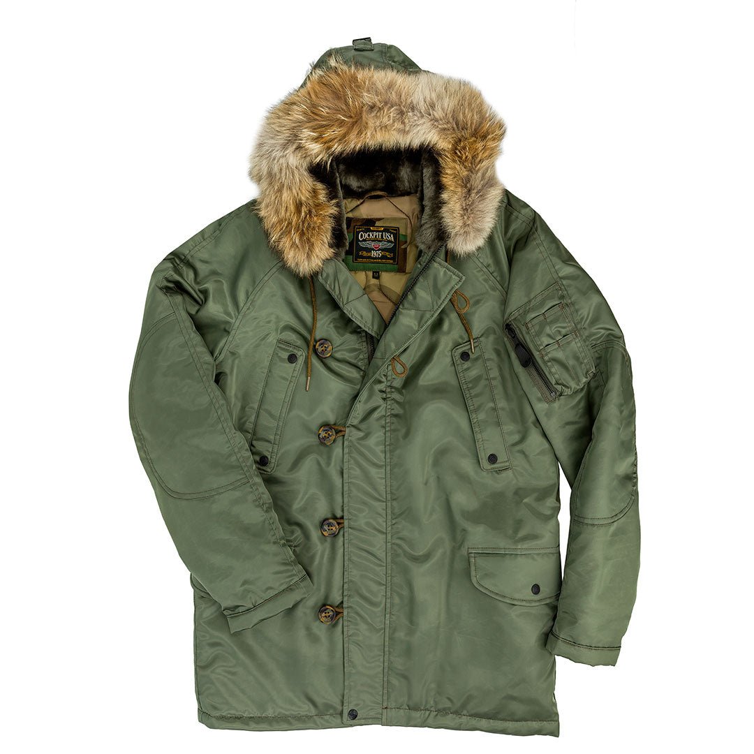 ハードコート　筆 Men's Extreme Cold Weather Parka | Sage Parka | Cockpit USA