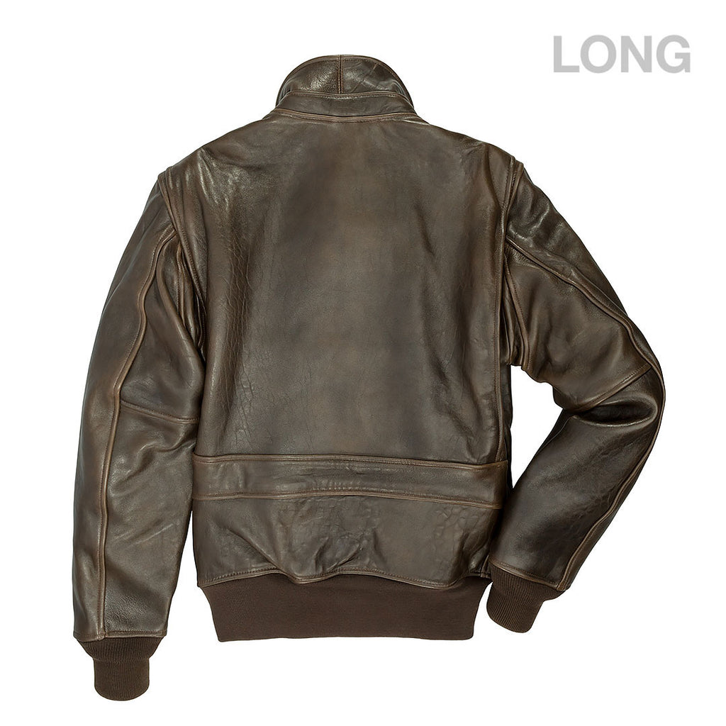 The Classic "Raider" Jacket (Long)-Brown