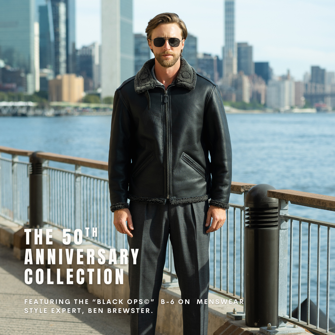 Black Ops B-6 Sheepskin Jacket | 50th Anniversary Collection Black Ops B-6 Sheepskin Jacket | 50th Anniversary Collection