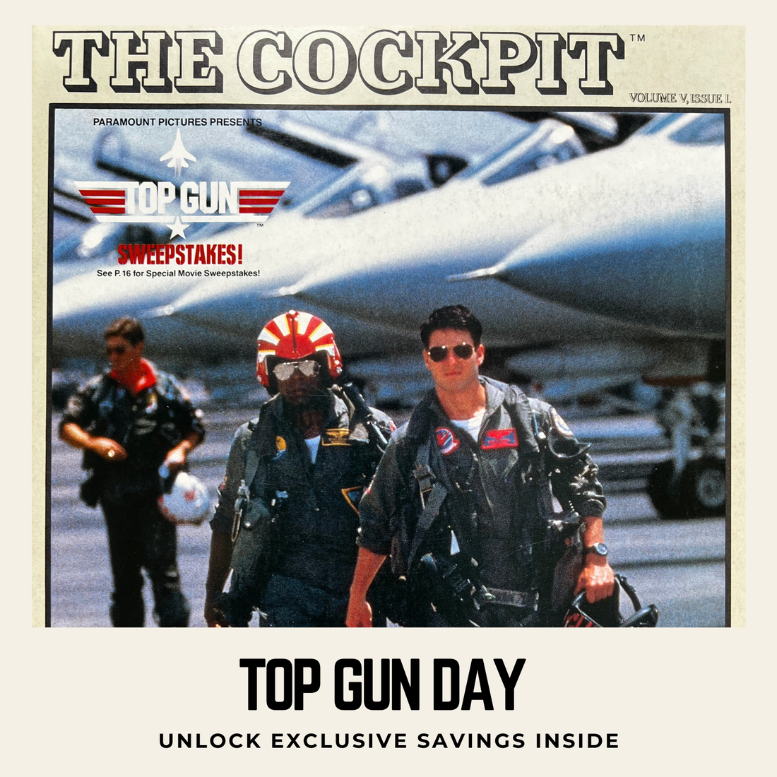 EVERYDAY IS TOP GUN DAY @  COCKPIT USA