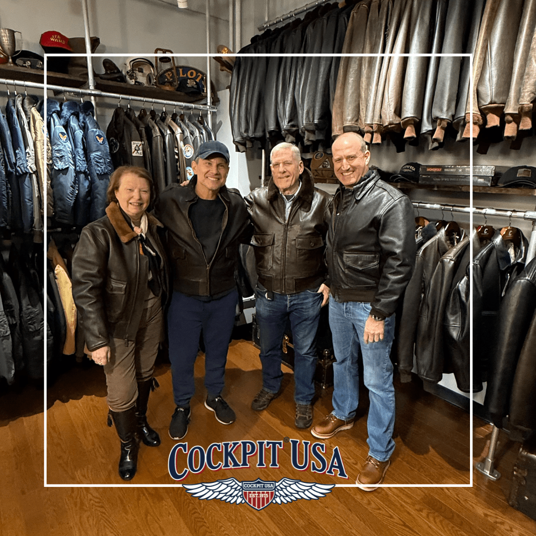 Christian Slater Visits Cockpit USA's NY Showroom! - Cockpit USA