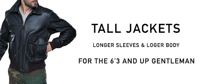 Tall Sized Jackets