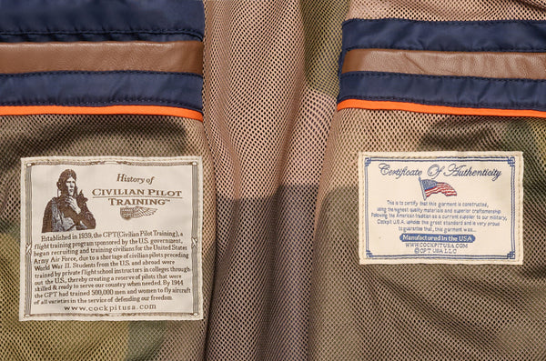 M-86© 飞行飞行员夹克 Z24R006