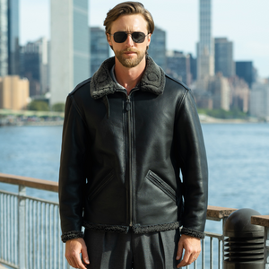 The "Black Ops"© Shearling B-6 Z21F104