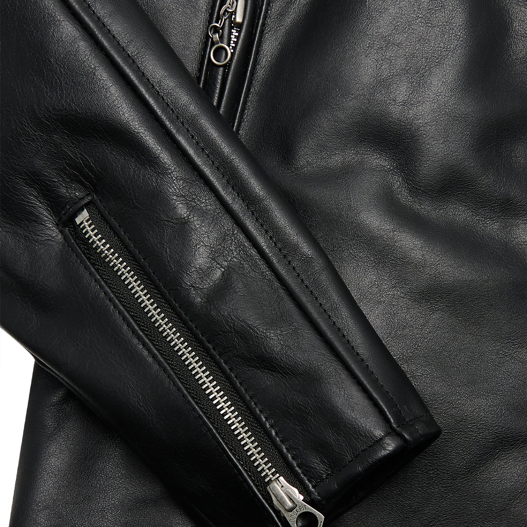 Men's CP Racer Moto Jacket - Aged Horsehide Leather