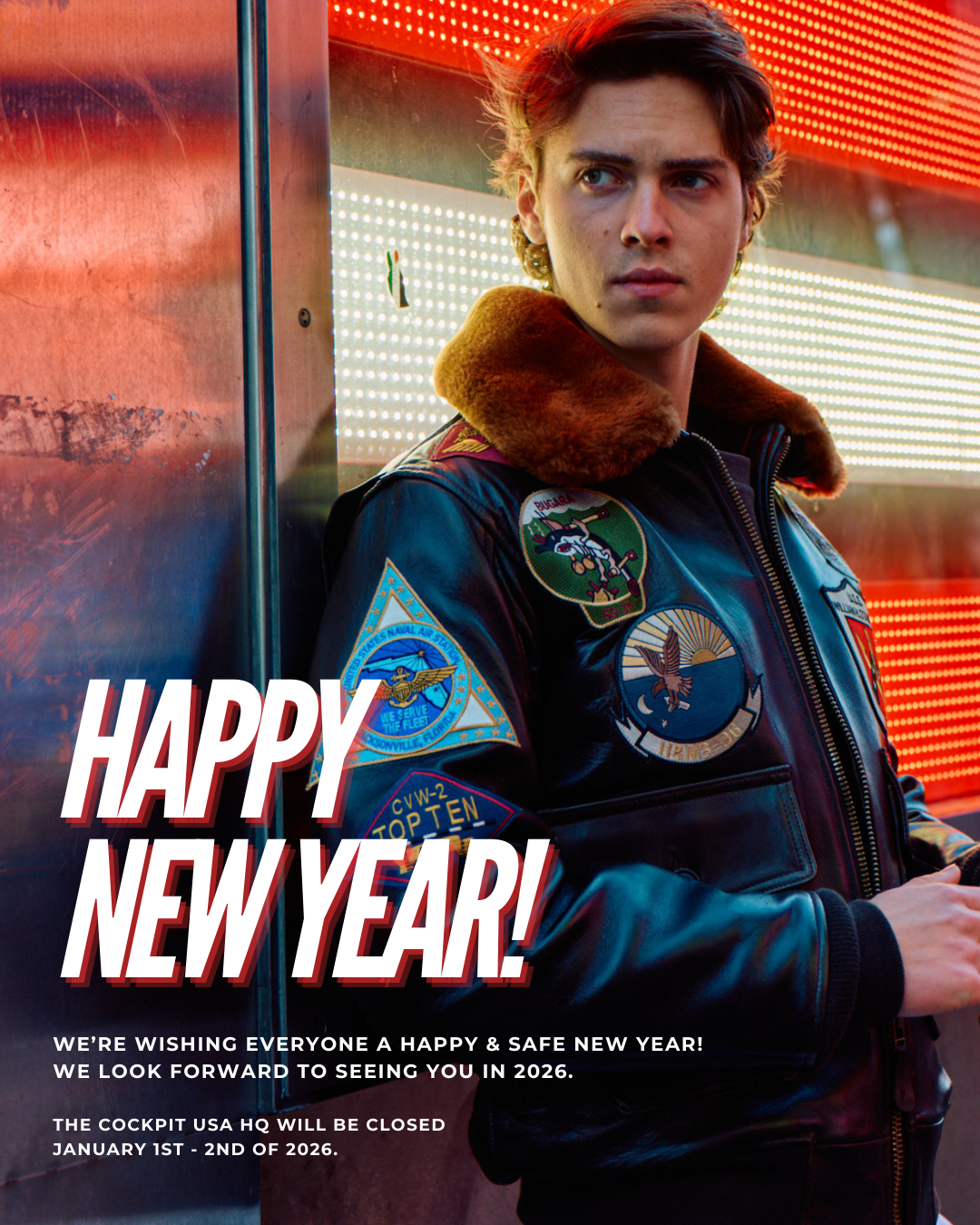 Authentic Flight Jackets & Aviation Apparel for men, women, and kids