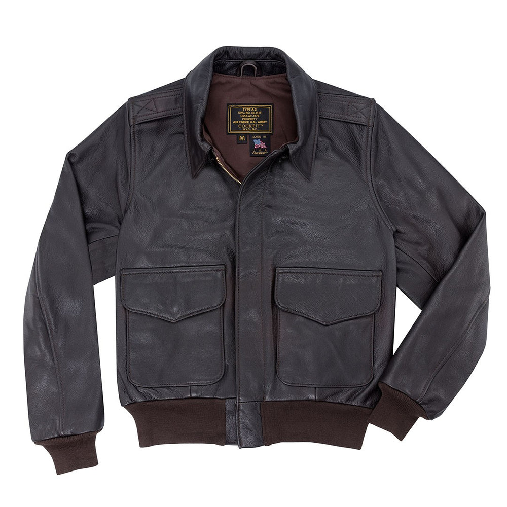 W21V43X - Women's U.S.A.F. 21st Century A-2 Jacket without Velcro patches