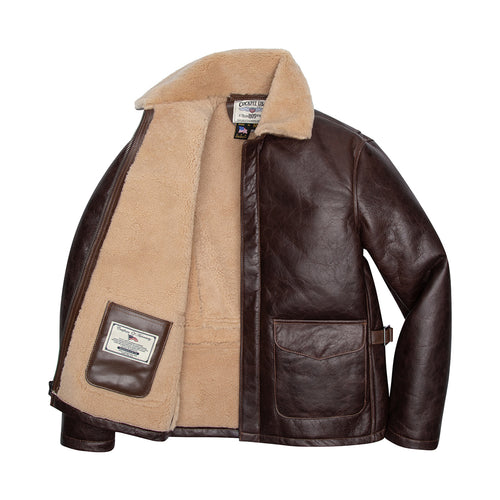 Sheepskin "Oil Rigger"© Jacket Z21F009