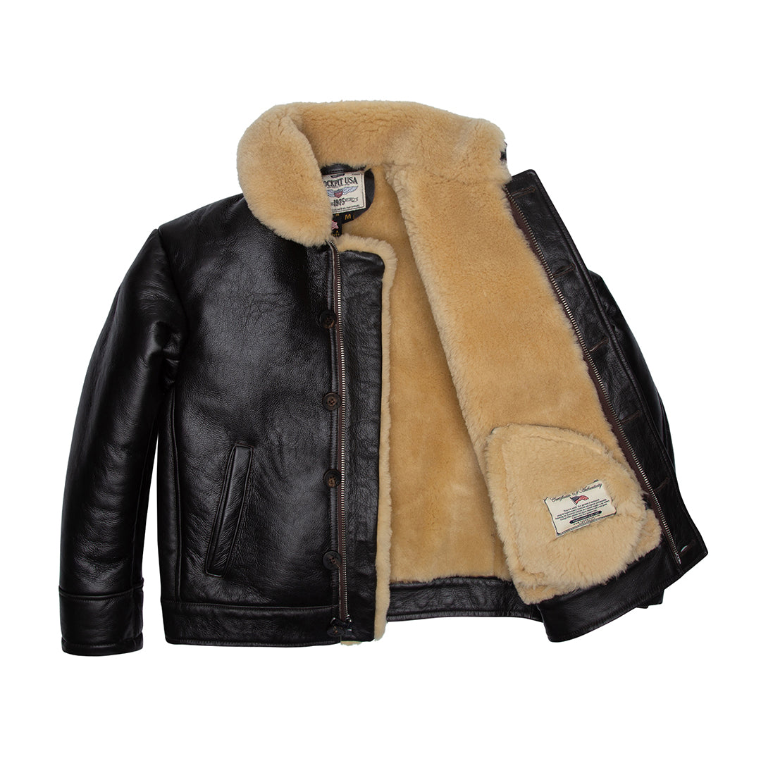 Shearling Deck Jacket | Men's Cold Weather Deck Jacket