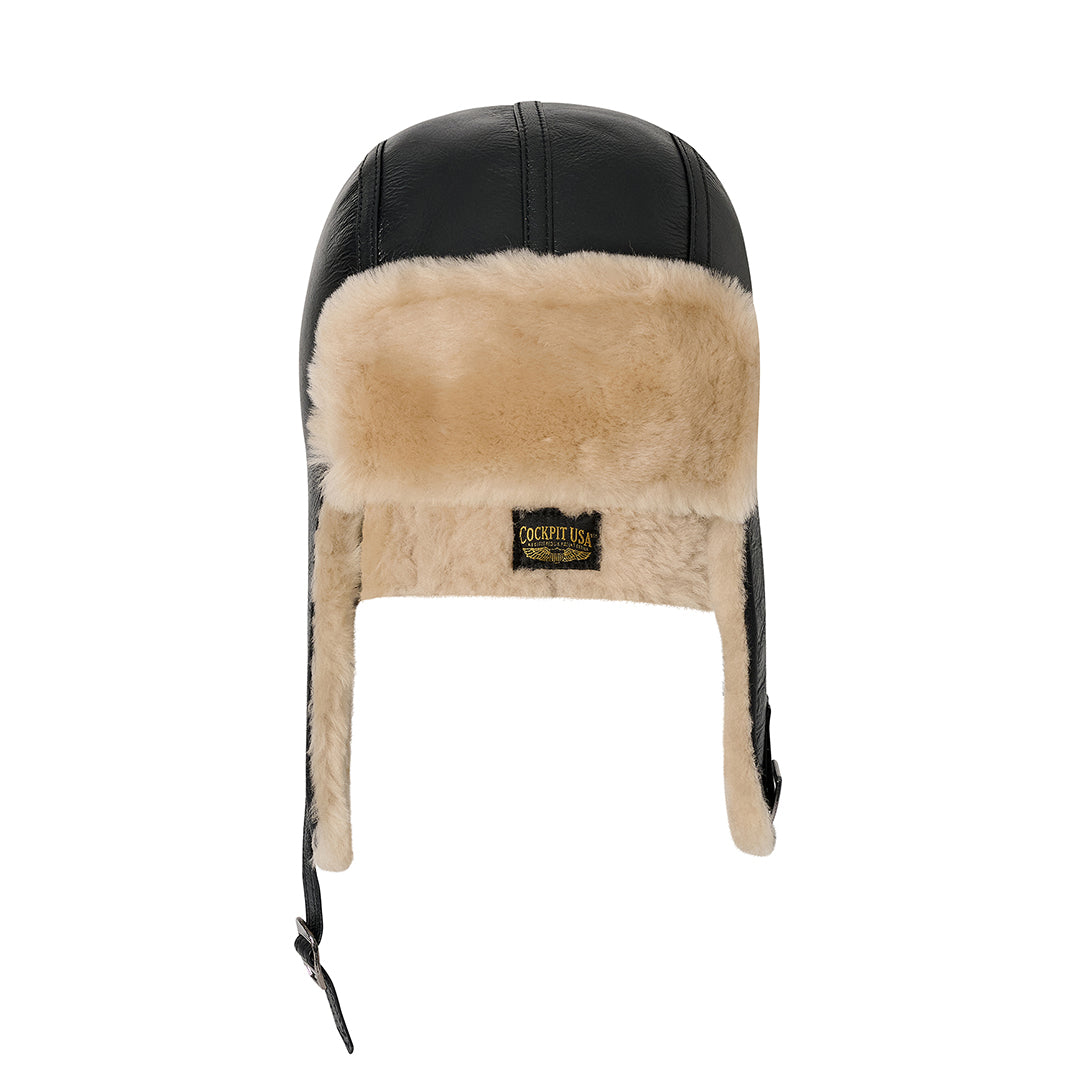 B-2 Shearling Gunner's Cap | WWII Aviator Cap | Cockpit USA