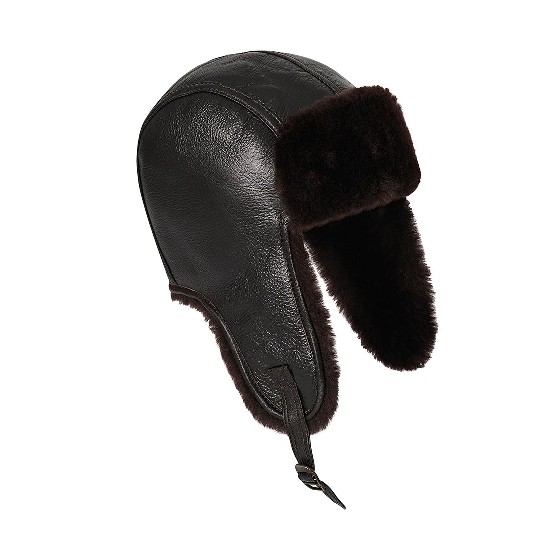B-2 Shearling Gunner's Cap | WWII Aviator Cap | Cockpit USA