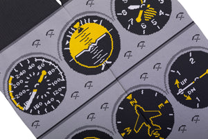 "Aircraft Instruments" Socks Z99H110