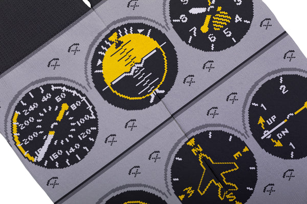 "Aircraft Instruments" Socks Z99H110