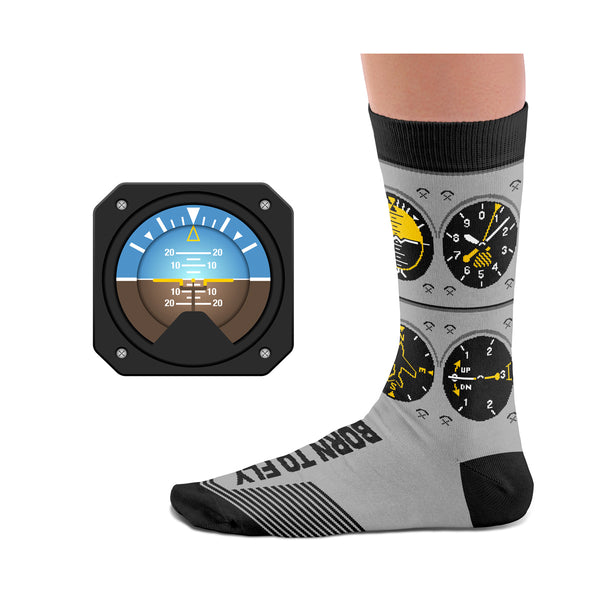 "Aircraft Instruments" Socks Z99H110