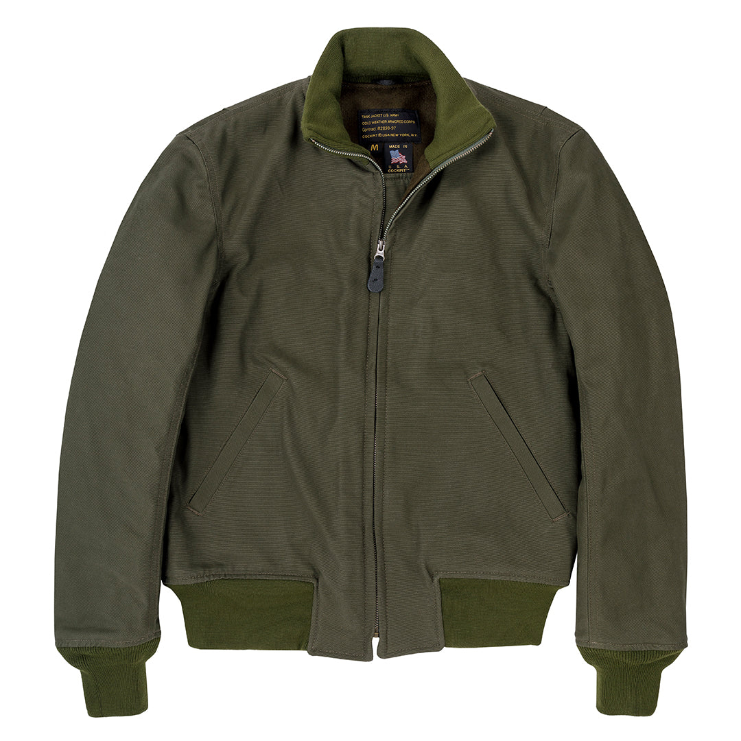 WWII American Army Tanker Jacket | Wool Lined Tanked Jacket – Cockpit USA