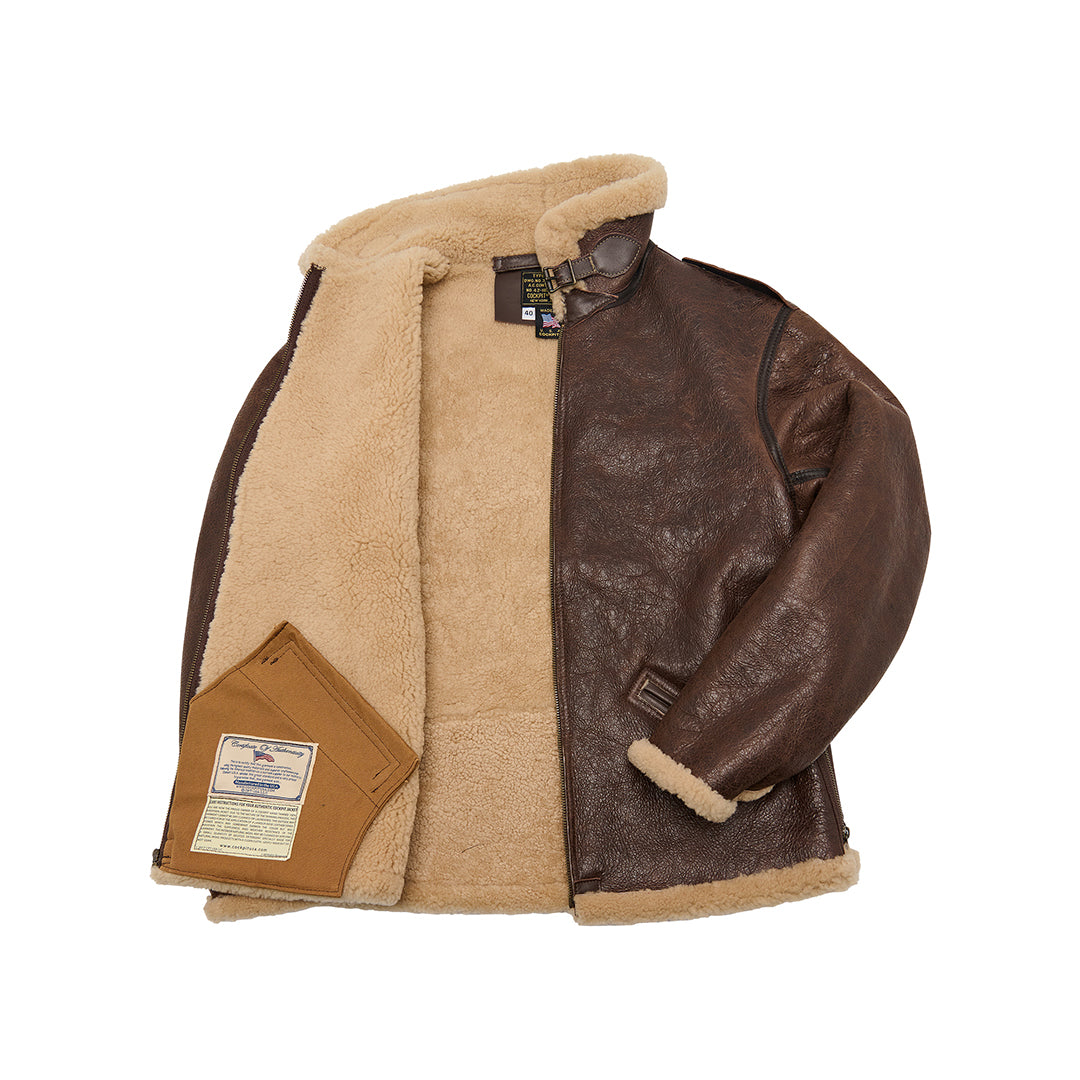 Cockpit USA: B-6 Shearling Bomber Jacket Z21U028
