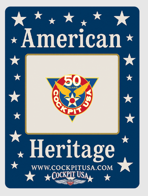 Cockpit USA 50th Anniversary Pin Z99G019