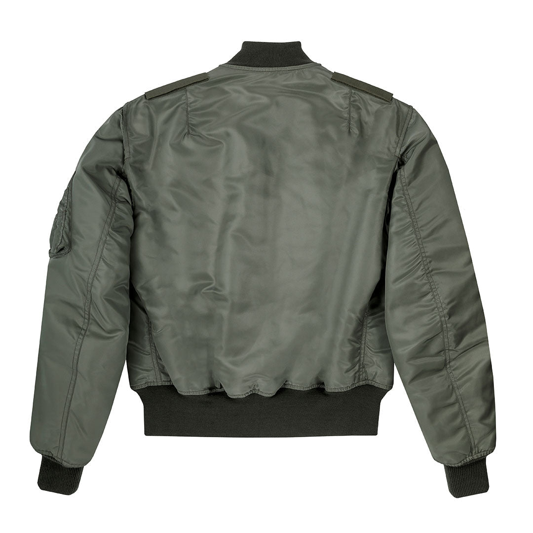 MA-1 Nylon Flight Jacket | Sage Green Bomber Jacket | Cockpit USA