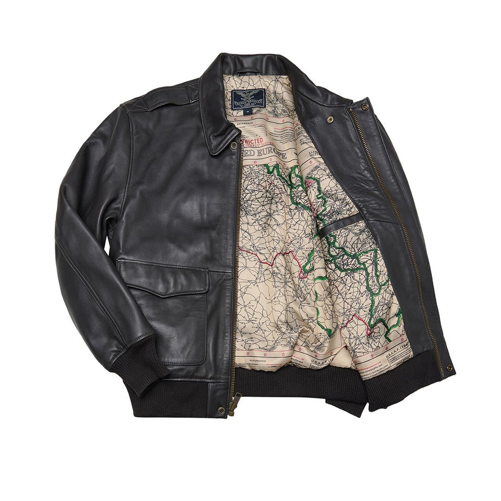 "Army Air Corp" Leather Jacket Z21S030P - Cockpit USA Apparel & Accessories