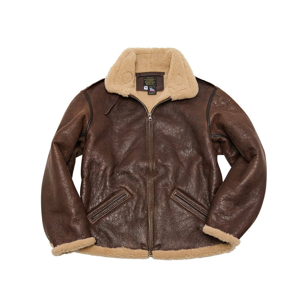 B-6 Shearling Bomber Jacket Z21U028 - Cockpit USA Men