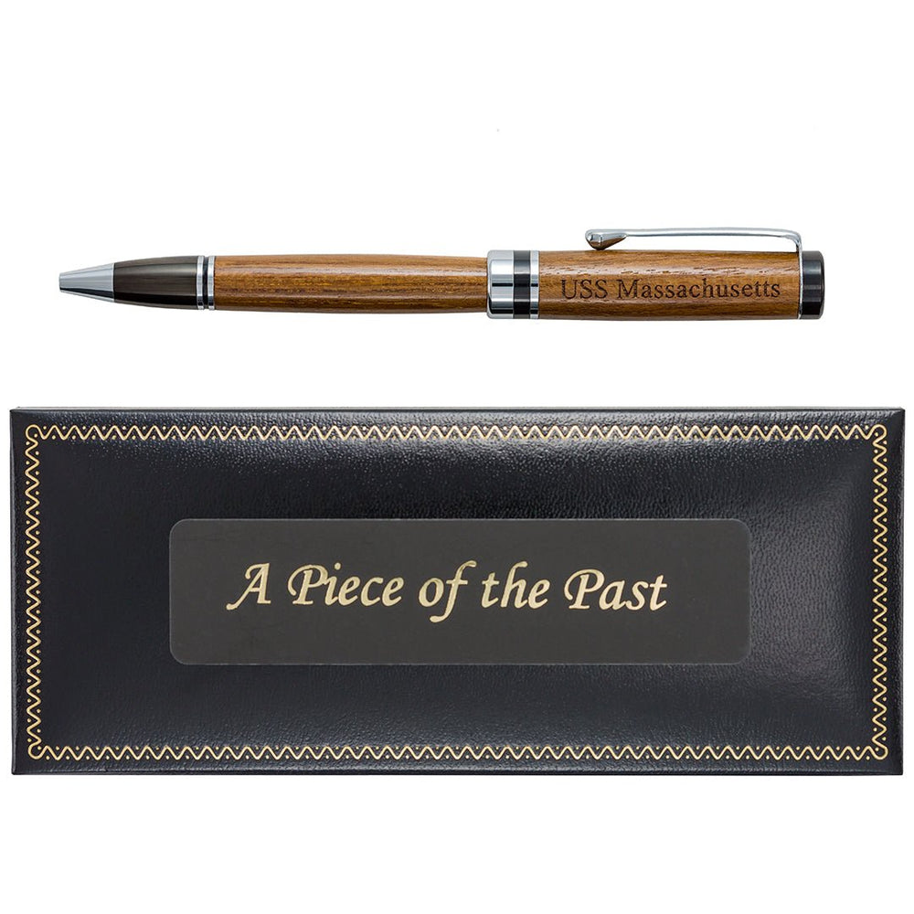 "Battleship USS Massachusetts" Commemorative Pen Z99F131 - Cockpit USA Apparel & Accessories