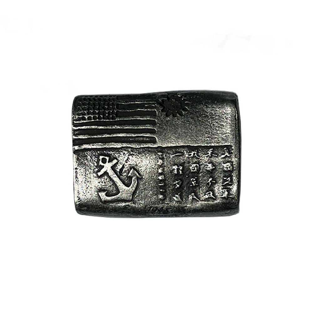 Blood Chit Belt Buckle in Gunmetal Z99D005 - Cockpit USA Accessories