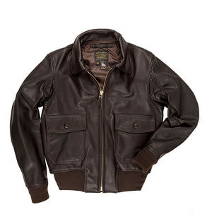 G-1 Flight Jacket with Removable Collar LONG/TALL Z2108ML - Cockpit USA Men