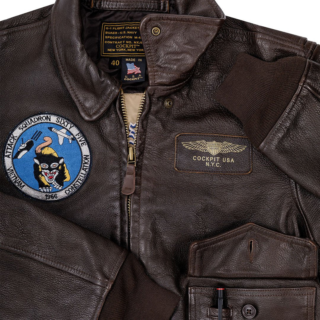 USS Forrestal Jacket | Vietnam War Bomber Pilot Jacket