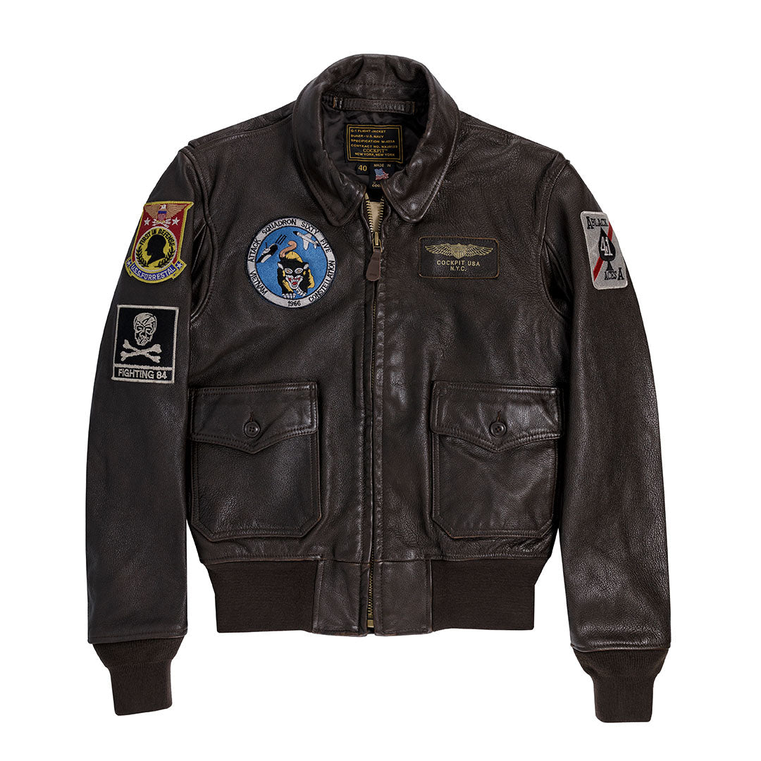 USS Forrestal Jacket | Vietnam War Bomber Pilot Jacket