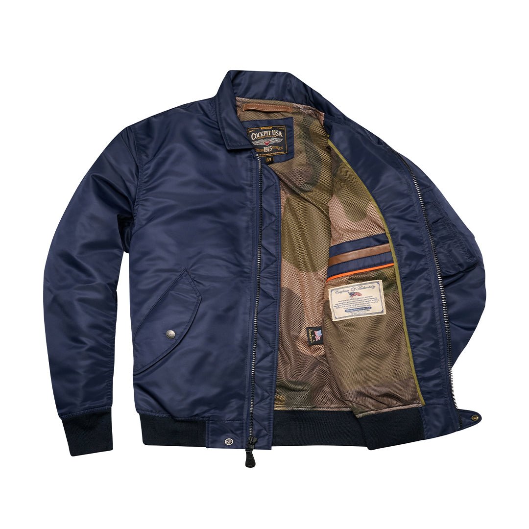 M-86 Nylon Flight Bomber Jacket for Sale | Cockpit USA
