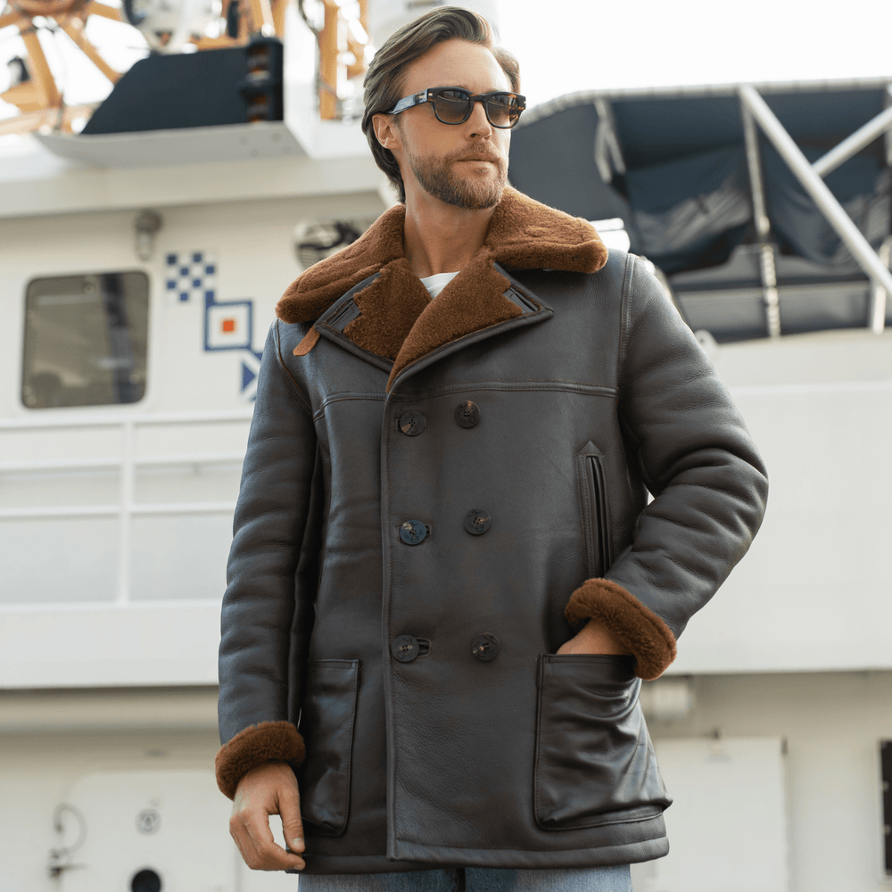 "Northwind Conway"© Peacoat in Brn/Brn Z21F101 - Cockpit USA Apparel & Accessories