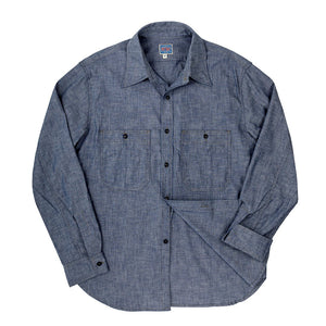 Pay Day Chambray Work Shirt Z42Z002 - Cockpit USA Men