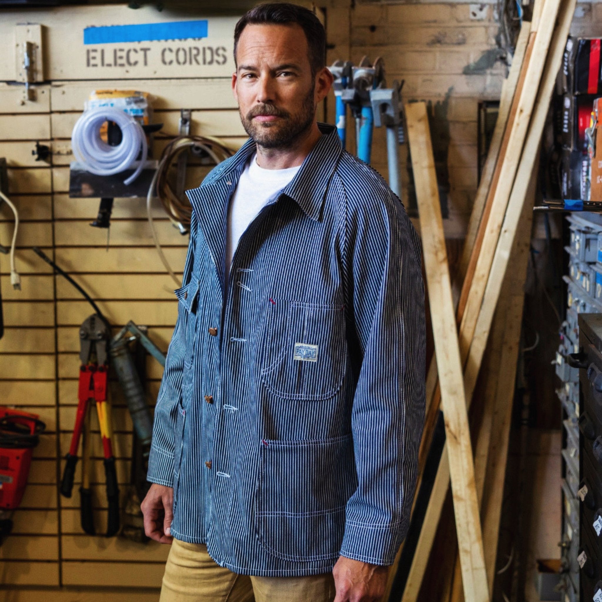 Denim Men's Work Wear: Jackets & Other Clothing – Cockpit USA