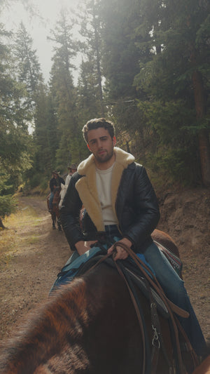 Shearling Deck Jacket Z21F102