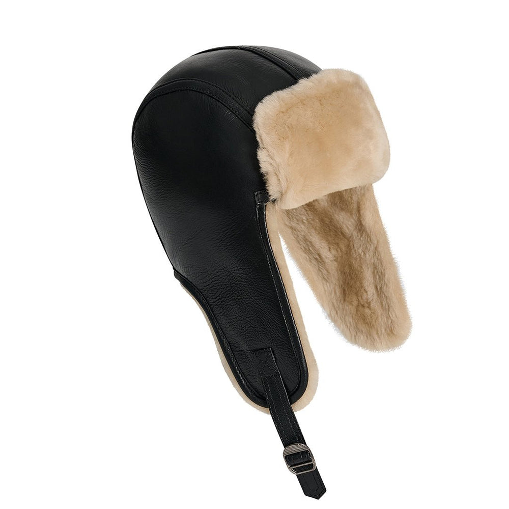 Shearling Aviator Cap Z99F134 - Cockpit USA Accessories