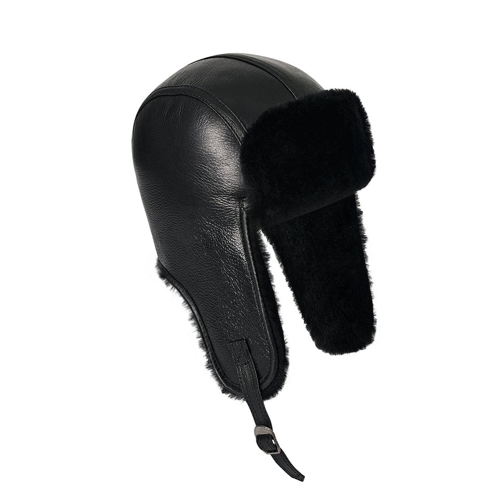 Shearling Aviator Cap Z99F134 - Cockpit USA Accessories