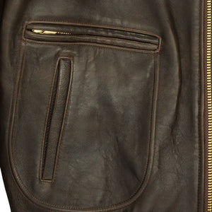 The Mod Raiders™ Jacket in Brown Z2129AL (Long) - Cockpit USA Men