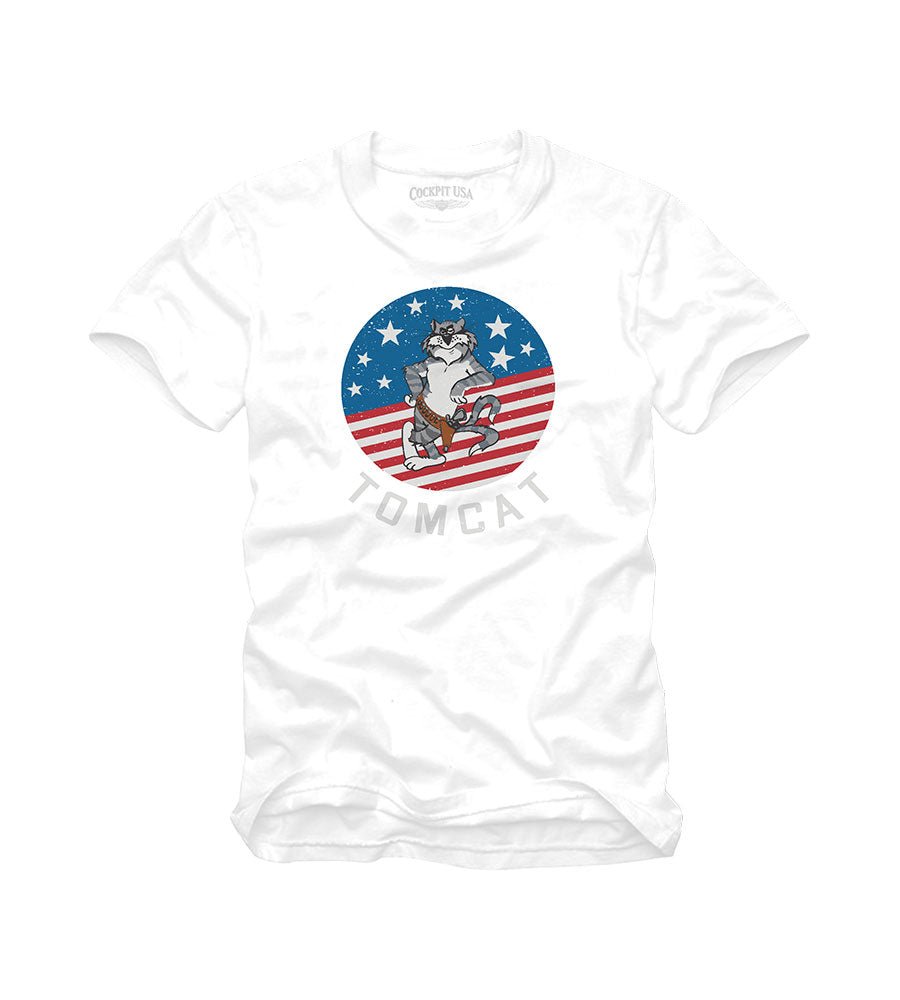 "Tom Cat" Tee Z12A106D - Cockpit USA Graphic T-Shirts